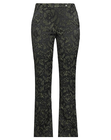 MASSIMO ALBA Pantalone Nero 44% Acetato, 35% Poliestere, 18% Poliammide, 3% Elastan