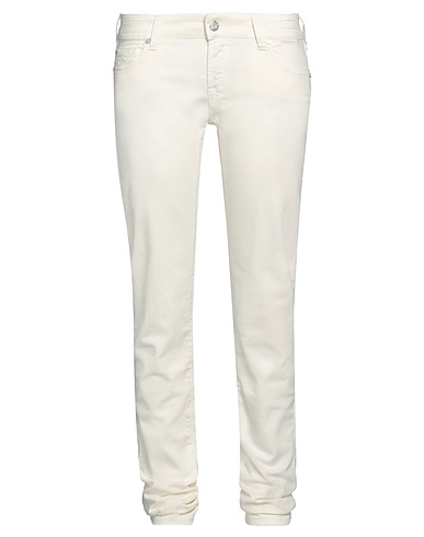 JACOB COHЁN Casual trouser Ivory 55% Tencel™, 43% Cotton, 2% Lycra®