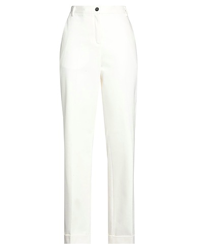 MASSIMO ALBA Pantalone Bianco 99% Cotone, 1% Elastan
