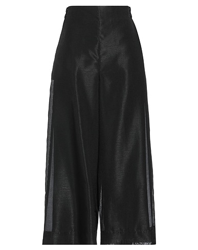 ALESSIA SANTI Casual trouser Black 65% Viscose, 35% Polyester