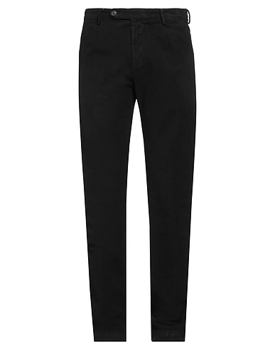 MASSIMO ALBA Casual trouser Black 100% Cotton