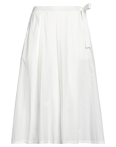 WEEKEND MAX MARA BOTTOMWEAR White 100% Cotton