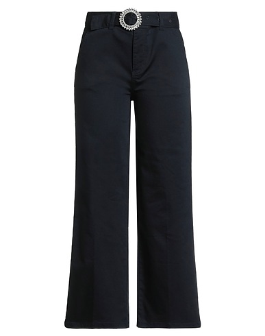 LIU •JO Casual pants Midnight blue 66% Cotton, 30% Polyester, 4% Elastane