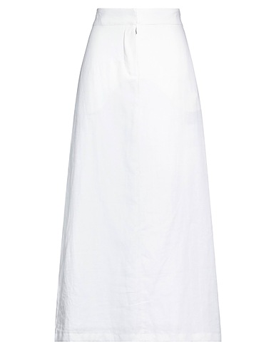 FAITHFULL Maxi Skirts White 100% Linen