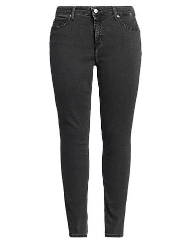 CALVIN KLEIN JEANS Pantaloni jeans Nero 92% Cotone, 6% Elastomultiestere, 2% Elastan