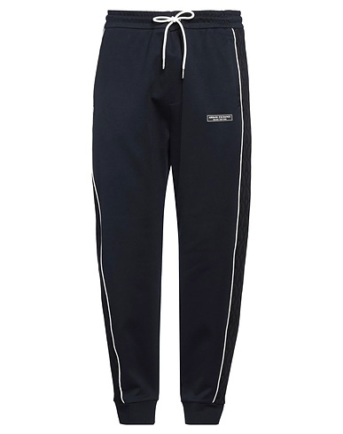 ARMANI EXCHANGE Casual trouser Navy blue 87% Cotton, 8% Polyester, 5% Elastane