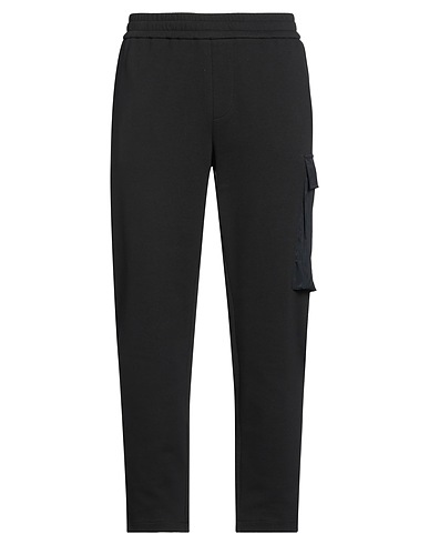 ARMANI EXCHANGE Casual trouser Black 80% Cotton, 15% Polyester, 5% Elastane