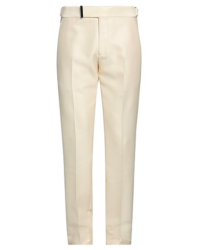 TOM FORD パンツ オフホワイト ウール 86% / シルク 14%