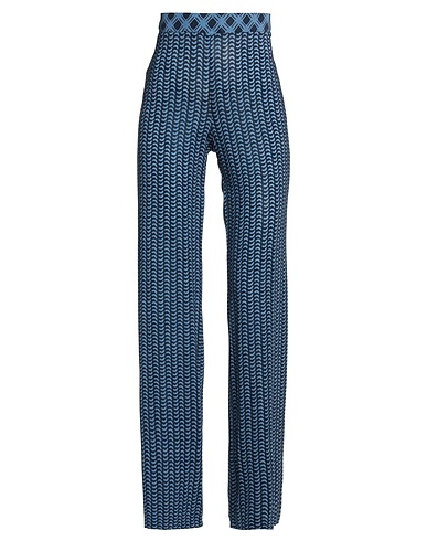 CARACTÈRE Casual trouser Midnight blue 94% Viscose, 6% Elastane