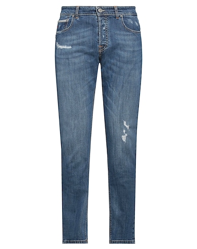 PMDS PREMIUM MOOD DENIM SUPERIOR Denim pants Blue 98% Cotton, 2% Elastane