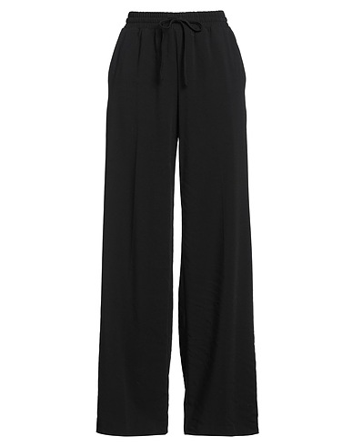 TWINSET パンツ ブラック ポリエステル 67% / レーヨン 30% / ポリウレタン 3%