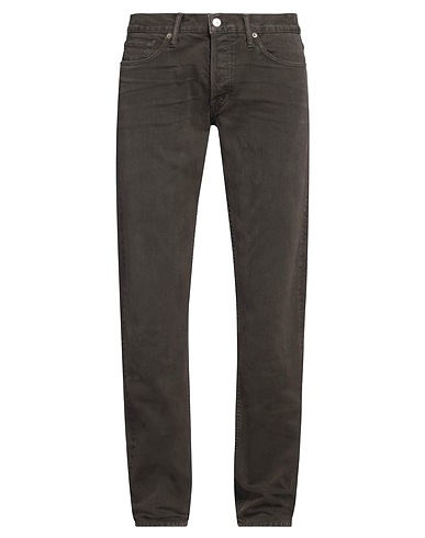 TOM FORD Casual trouser Dark brown 100% Cotton