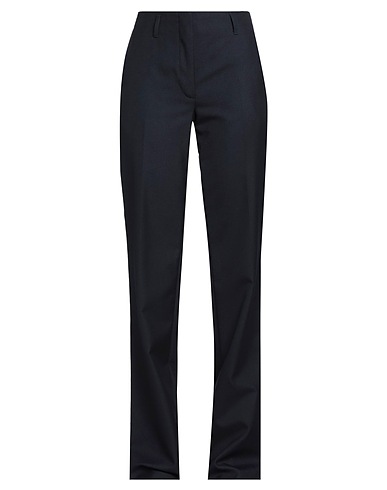 DRIES VAN NOTEN Casual trouser Midnight blue 100% Wool