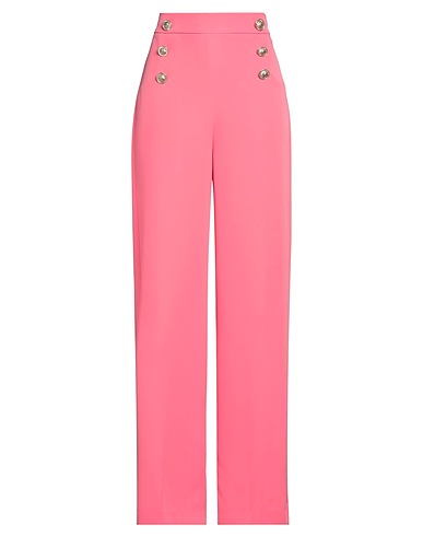 MARYLEY Casual pants Coral 89% Polyester, 11% Elastane