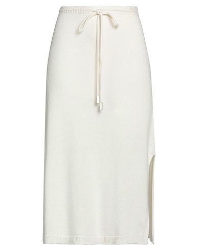 POUR MOI Midi skirt Ivory 40% Viscose, 30% Polyamide, 25% Wool, 5% Cashmere