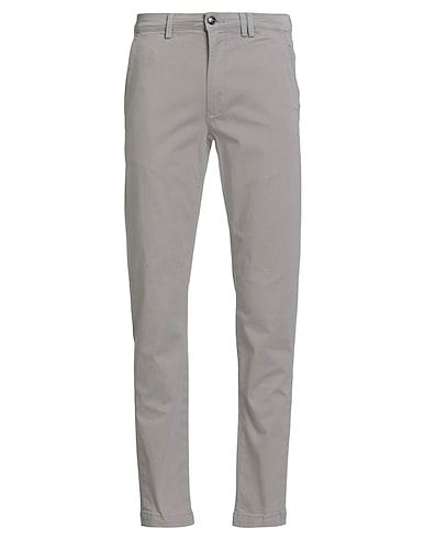 LIU •JO MAN Casual trouser Grey 98% Cotton, 2% Elastane