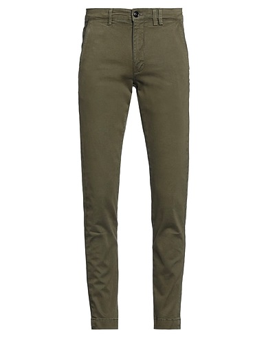 LIU •JO MAN Hosen Militärgrün 98% Baumwolle, 2% Elastan