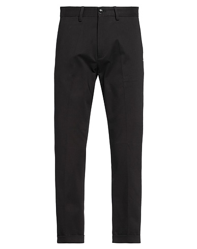 LIU •JO MAN Pantalón Negro 98% Algodón, 2% Elastán