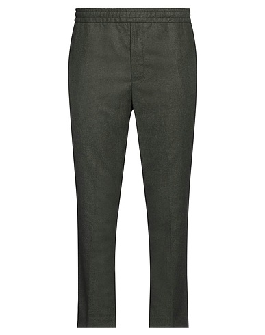 LIU •JO MAN Hosen Militärgrün 68% Schurwolle, 30% Polyester, 2% Elastan