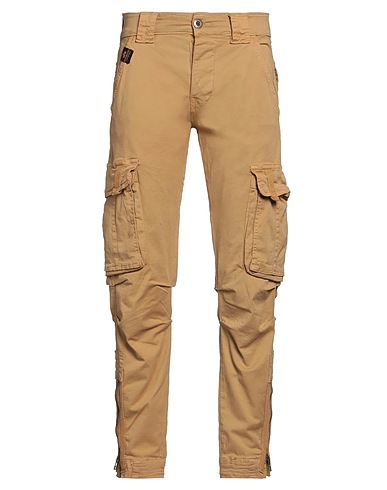 ALPHA INDUSTRIES Casual trouser Sand 98% Cotton, 2% Elastane