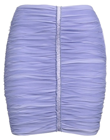 ELISABETTA FRANCHI Mini skirt Lilac 100% Polyamide