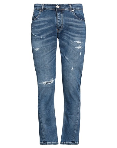 PMDS PREMIUM MOOD DENIM SUPERIOR Denim pants BLU 98% Cotton, 2% Elastane