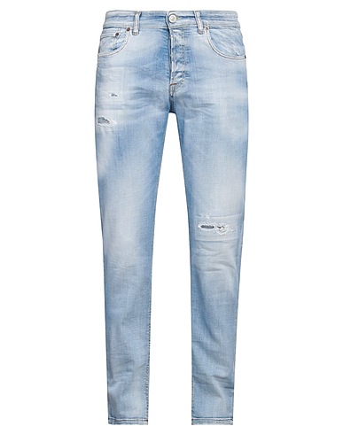 PMDS PREMIUM MOOD DENIM SUPERIOR Denim trousers 99% Cotton, 1% Elastane