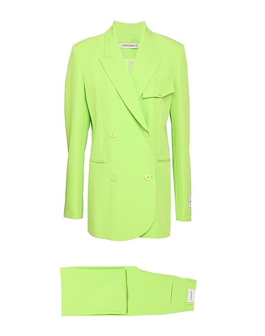 HINNOMINATE Suit Lime green 89% Polyester, 11% Elastane