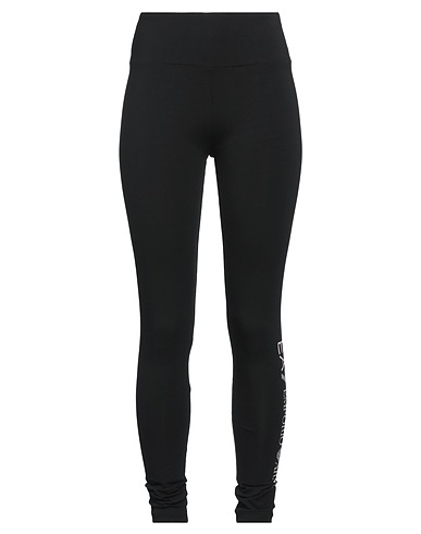 EA7 Leggings Black 90% Cotton, 10% Elastane