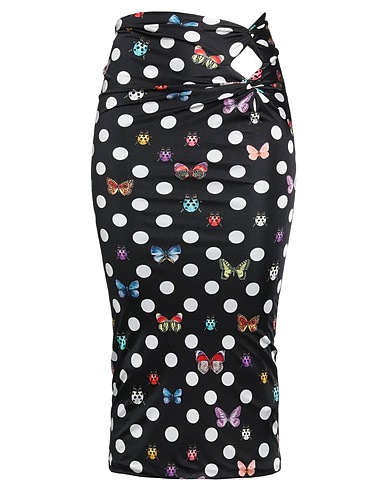 VERSACE ミディ丈スカート レーヨン 100%