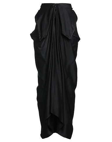 TOTEME Langer Rock Schwarz 100% Viskose