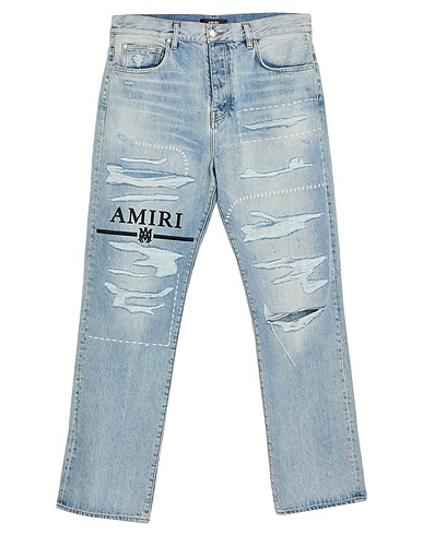 AMIRI Denim pants Blue 100% Cotton