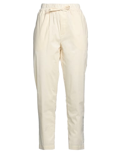 EMMA & GAIA Pantalone Panna 65% Cotone, 32% Poliammide, 3% Elastan