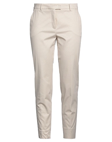 PESERICO Casual pants EASY Beige 97% Cotton, 3% Elastane