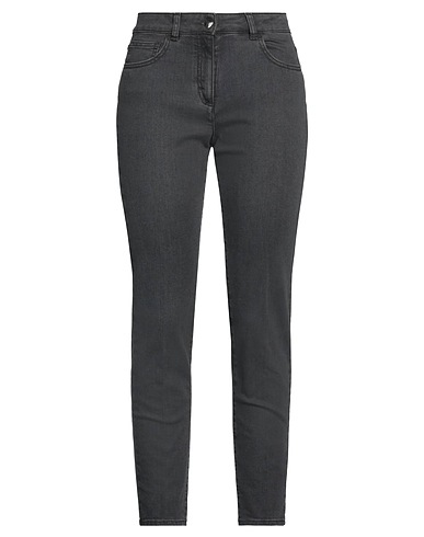 PESERICO Denim trousers EASY Black 98% Cotton, 2% Elastane