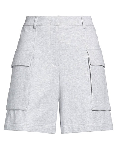 PESERICO Shorts & Bermuda EASY Light grey 97% Cotton, 3% Elastane