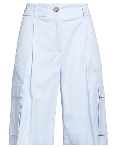 PESERICO Shorts & Bermuda EASY Sky blue 97% Cotton, 3% Elastane