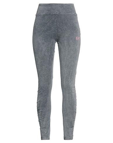 EA7 Athletic leggings Grey 96% Cotton, 4% Elastane