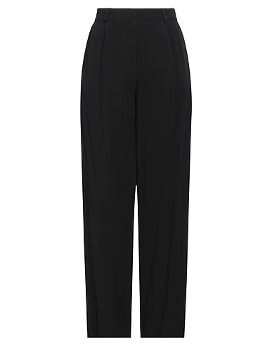 I HEART Casual pants Black 51% Viscose, 49% Acetate