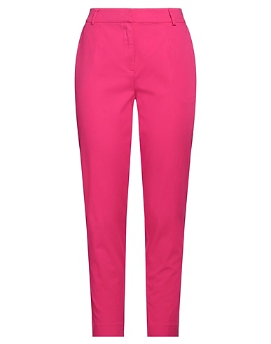 PUROTATTO Pantalone Fucsia 98% Cotone, 2% Elastan