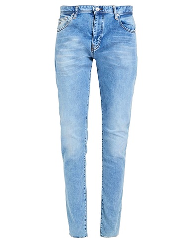 ARMANI EXCHANGE Denim trousers Blue 79% Cotton, 20% Polyester, 1% Elastane