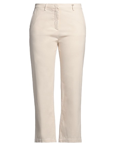 MYTHS Casual trouser Ivory 69% Modal, 28% Cotton, 3% Elastane