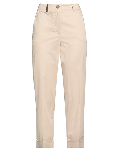 PESERICO Pantalone Beige 98% Cotone, 2% Elastan