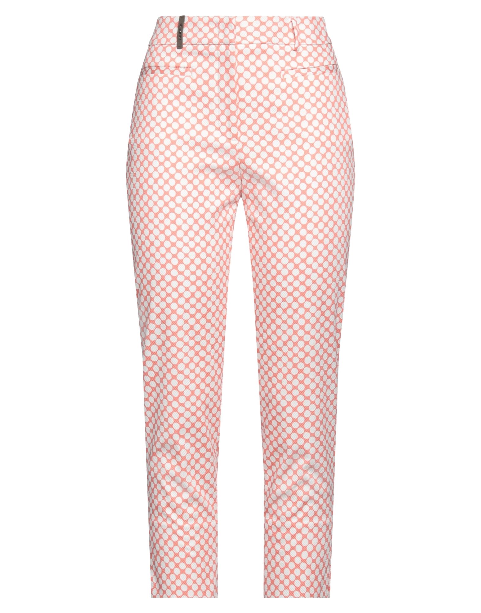 PESERICO Pantalone Salmone 97% Cotone, 3% Elastan