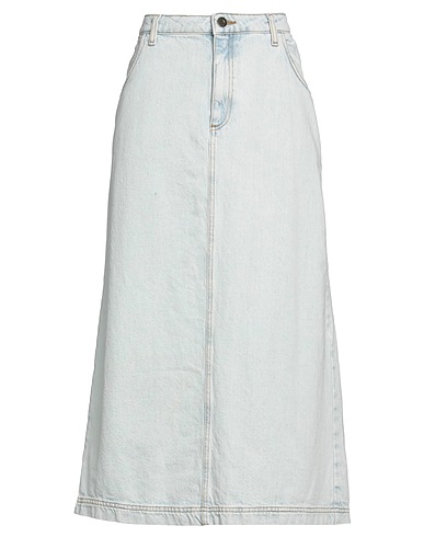 AMERICAN VINTAGE Denim skirt Blue 100% Cotton
