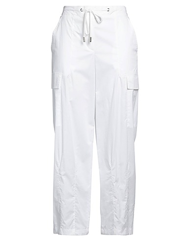 PESERICO Casual trouser EASY White 97% Cotton, 3% Elastane