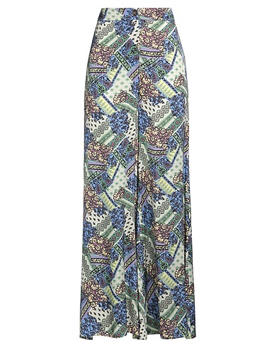 EMMA & GAIA Casual pants Light blue 100% Viscose