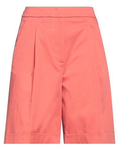 PESERICO Shorts & Bermuda Coral 97% Cotton, 3% Elastane