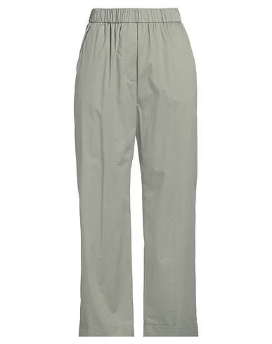 PESERICO Casual trouser Military green 97% Cotton, 3% Elastane