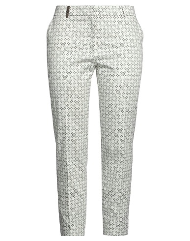 PESERICO Casual trouser Military green 97% Cotton, 3% Elastane